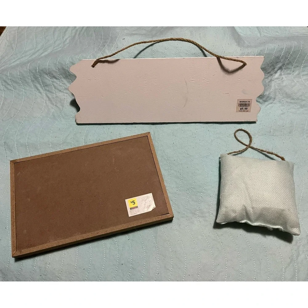 Lot of 3 Coastal‎ Myrtle Beach Themed Wall Hanging Decor
